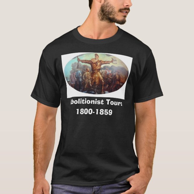 John Brown Abolitionist Tour T-Shirt (Front)