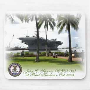 John C. Stennis  (CVN-74)@ Pearl Harbour Mouse Mat