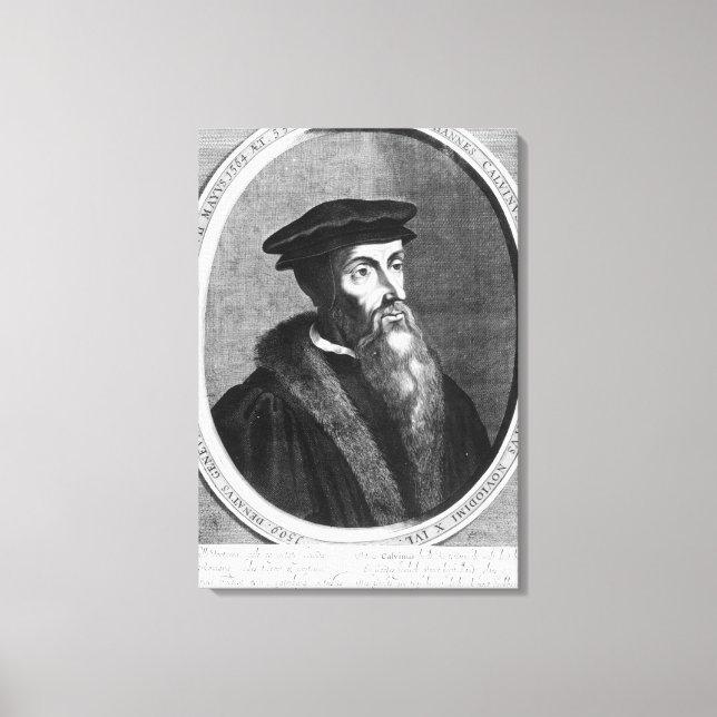 John Calvin Canvas Print (Front)