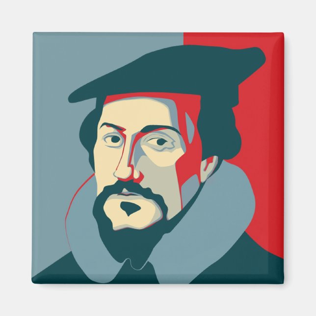 John Calvin Magnet (Front)