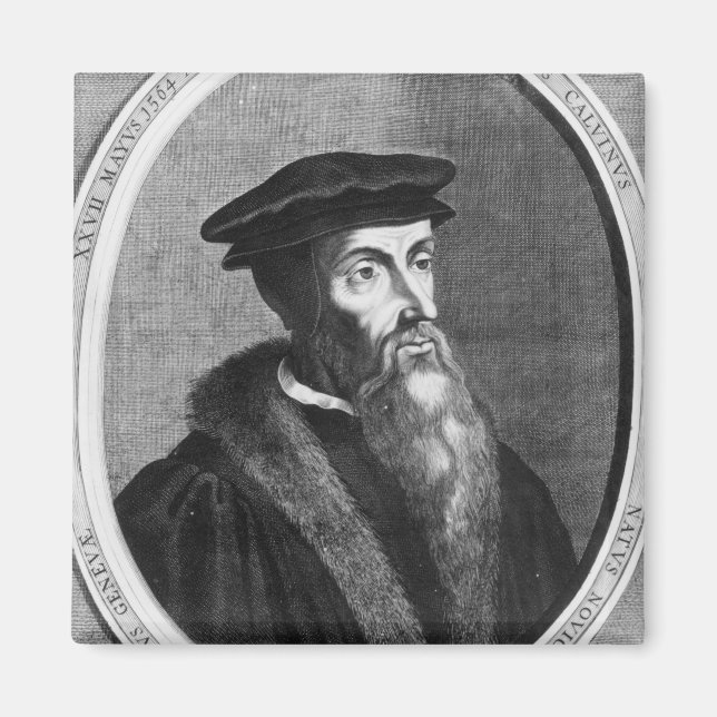 John Calvin Magnet (Front)