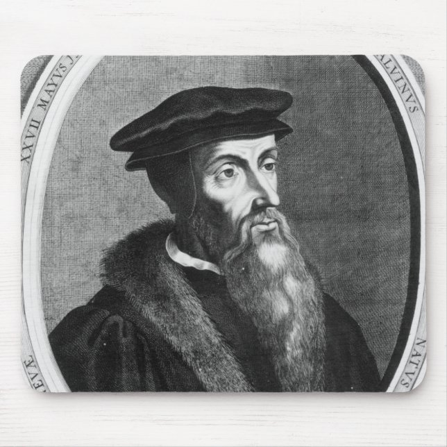 John Calvin Mouse Mat (Front)