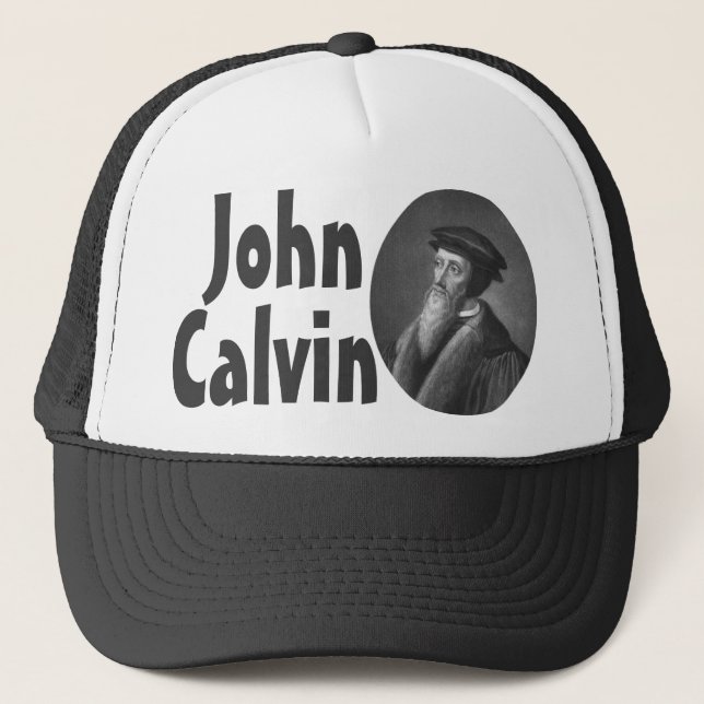 John Calvin Trucker Hat (Front)