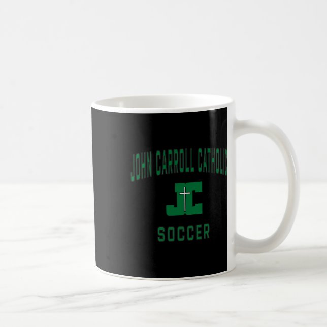 John Carroll Catholic High School Cavaliers Soccer Coffee Mug (Right)