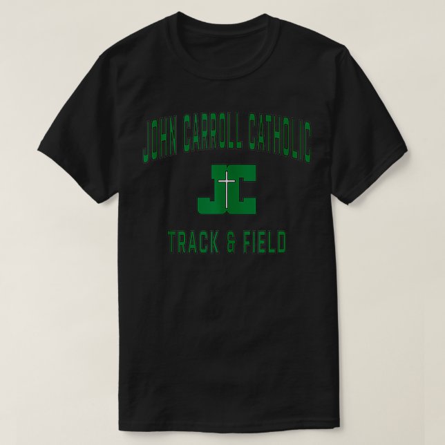 John Carroll Catholic High School Cavaliers Track  T-Shirt (Design Front)