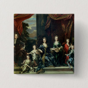 John Churchill 1st Duke of Marlborough 15 Cm Square Badge