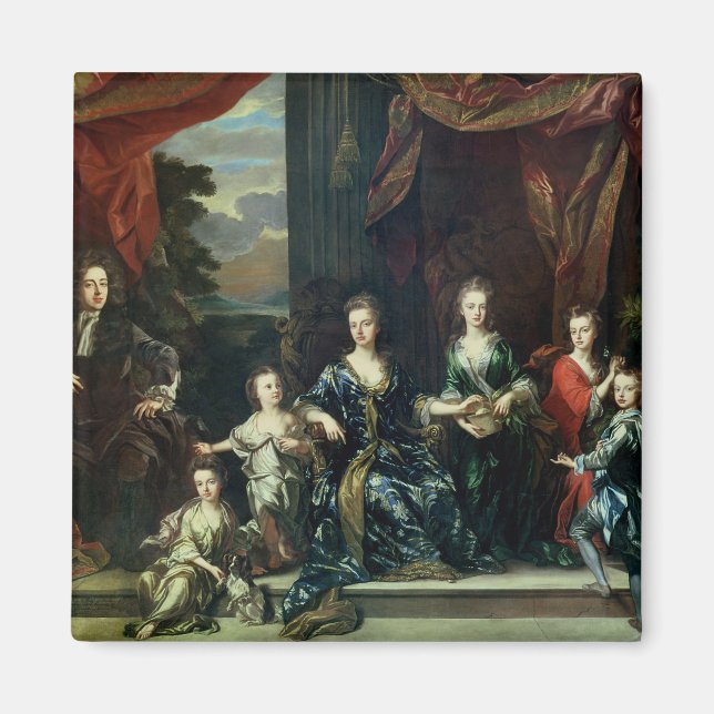 John Churchill 1st Duke of Marlborough Magnet (Front)