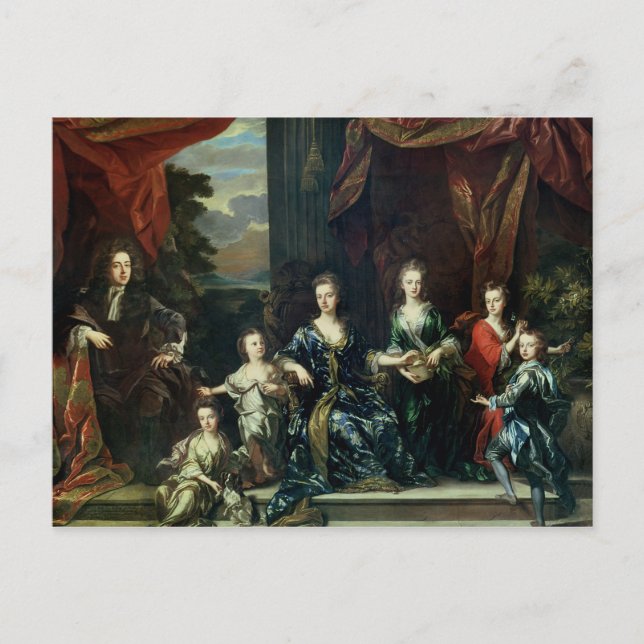 John Churchill 1st Duke of Marlborough Postcard (Front)