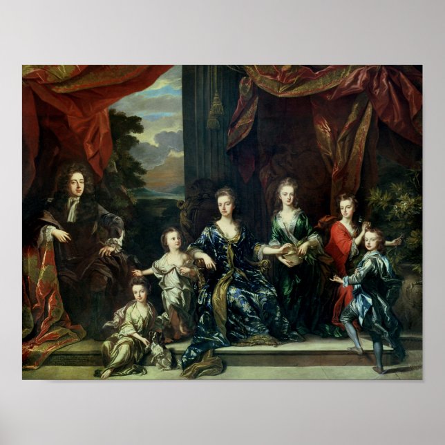 John Churchill 1st Duke of Marlborough Poster (Front)