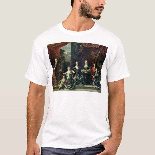 John Churchill 1st Duke of Marlborough T-Shirt (Front)
