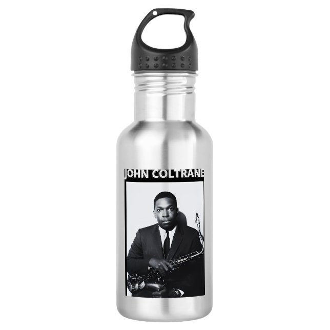 John Coltrane 532 Ml Water Bottle (Front)