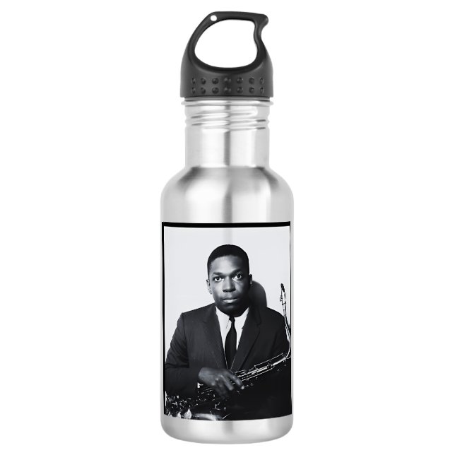 John Coltrane 710 Ml Water Bottle (Front)