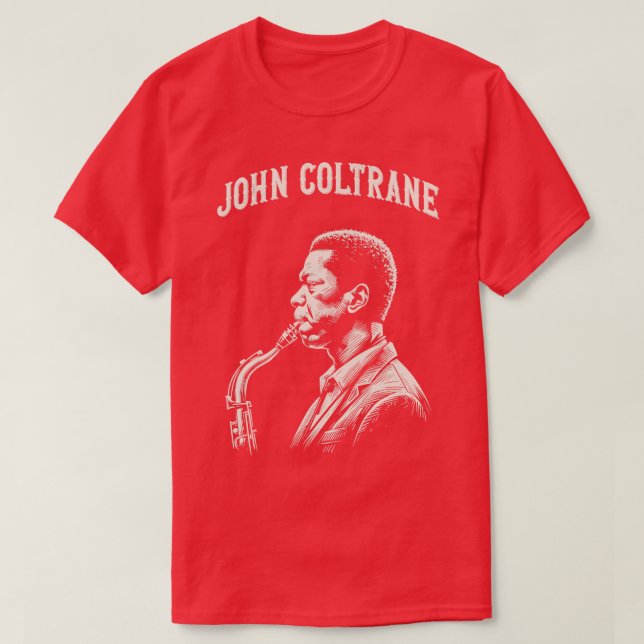 John Coltrane T-Shirt (Design Front)
