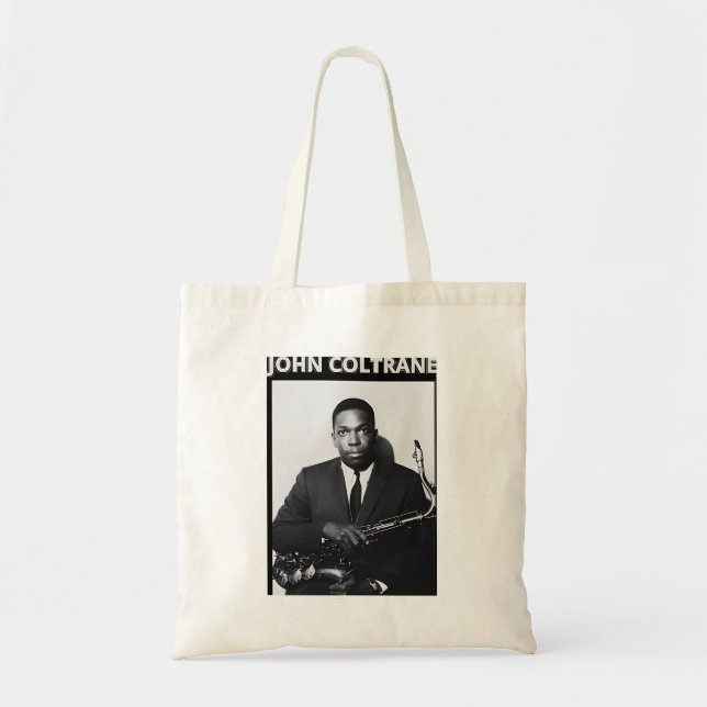 John Coltrane Tote Bag (Front)