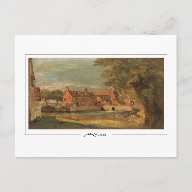 John Constable #14-2 - Fine Art Postcard (Front)
