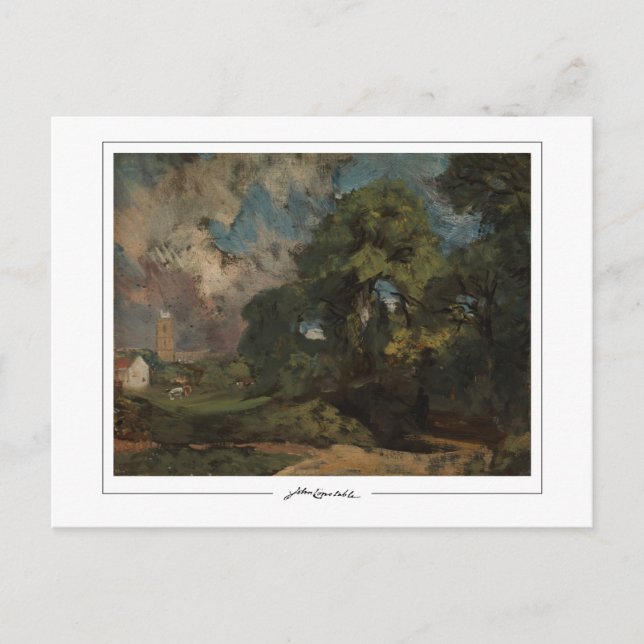 John Constable #245-2 - Fine Art Postcard (Front)