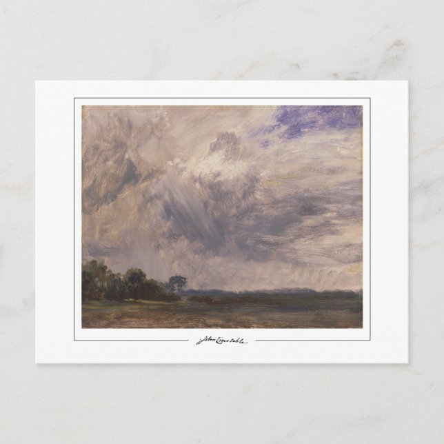 John Constable #25 - Fine Art Postcard (Front)