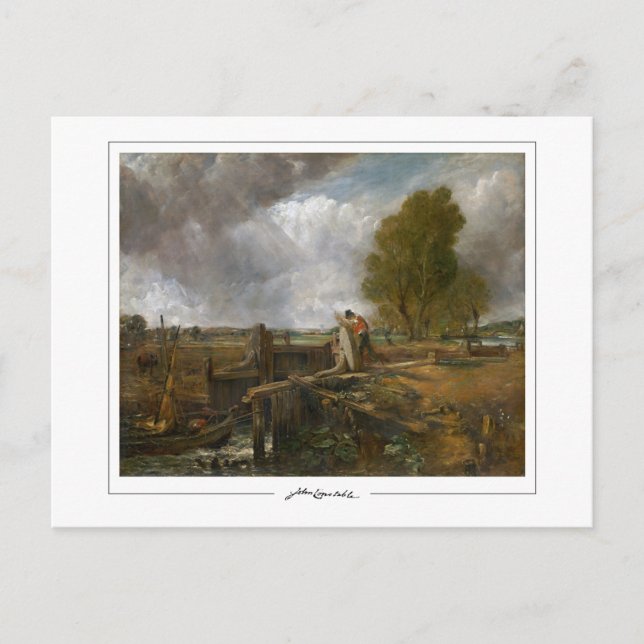 John Constable #34-2 - Fine Art Postcard (Front)