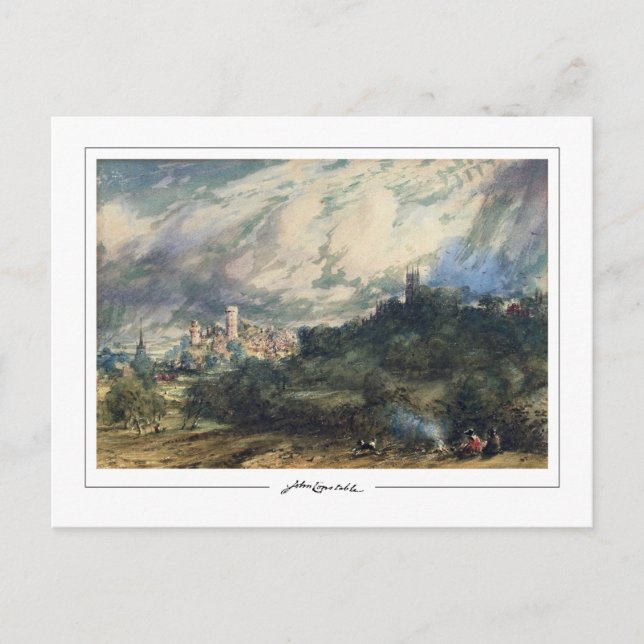 John Constable #367-2 - Fine Art Postcard (Front)