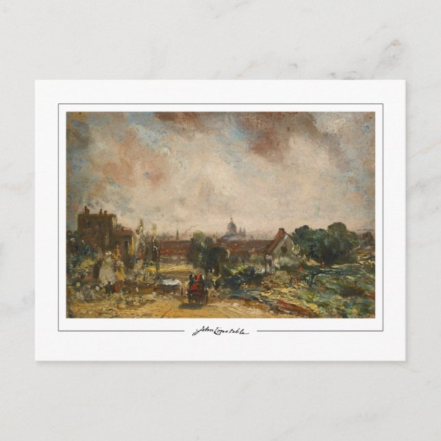 John Constable #42 - Fine Art Postcard (Front)
