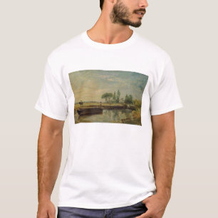 John Constable   A Barge below Flatford Lock, c.18 T-Shirt