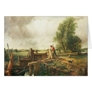 John Constable A Boat Passing a Lock