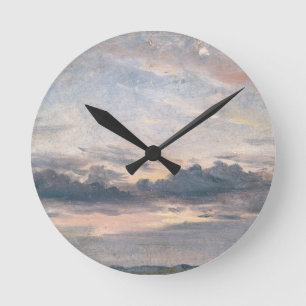John Constable   A Cloud Study, Sunset, c.1821 (oi Round Clock