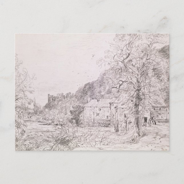 John Constable | Arundel Mill and Castle, 1835 (dr Postcard (Front)