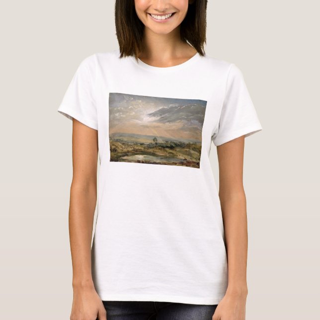 John Constable | Branch Hill Pond, Hampstead T-Shirt (Front)