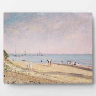 John Constable Brighton Beach (oil on canvas) Plaque