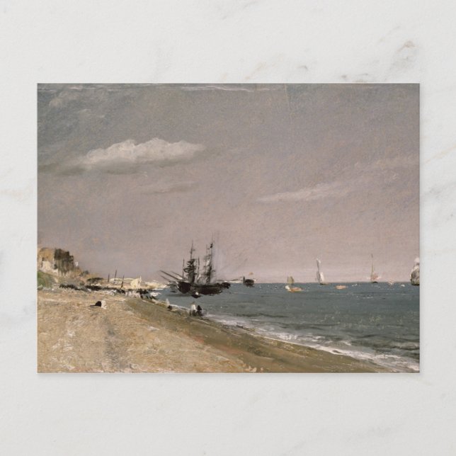 John Constable | Brighton Beach with colliers, 182 Postcard (Front)