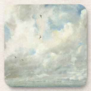 John Constable Cloud Study, 1821 (oil on paper l Coaster