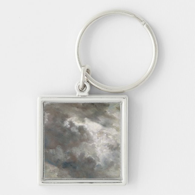 John Constable | Cloud Study, 1821 (oil on paper l Key Ring (Front)
