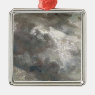 John Constable Cloud Study, 1821 (oil on paper l Metal Tree Decoration