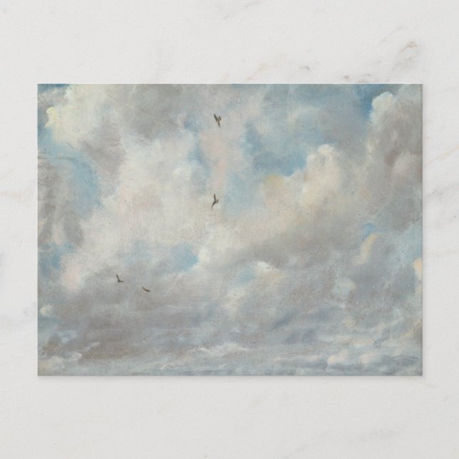 John Constable - Cloud Study Postcard (Front)