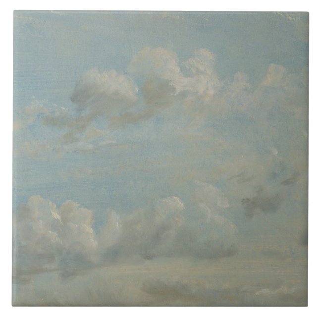 John Constable - Cloud Study Tile (Front)