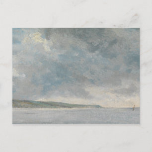 John Constable - Coastal Scene with Cliffs Postcard