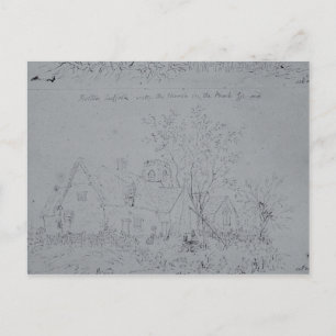 John Constable   Cottage at Holton Postcard