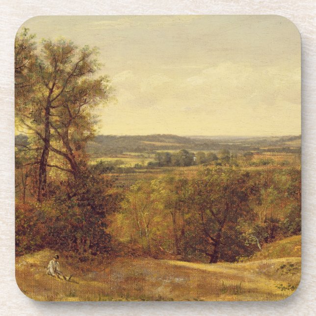 John Constable | Dedham Vale, c.1802 (oil on canva Coaster (Front)