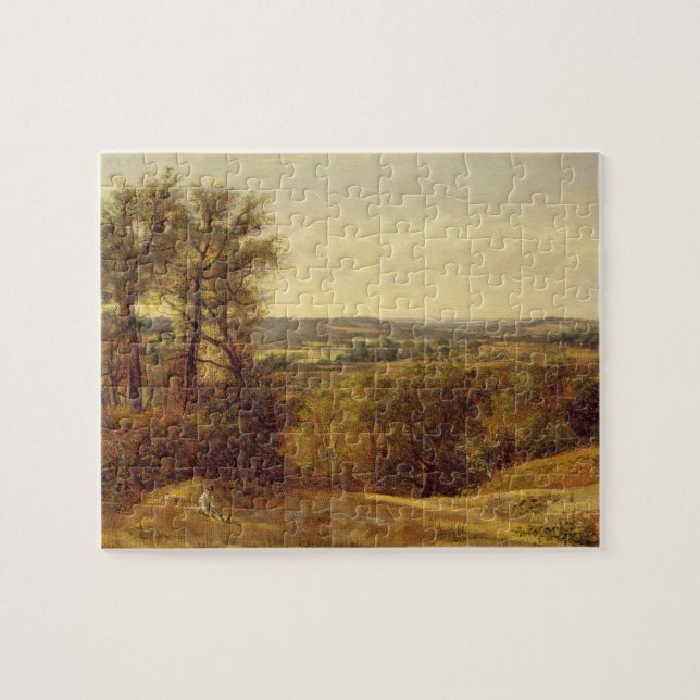 John Constable | Dedham Vale, c.1802 (oil on canva Jigsaw Puzzle (Horizontal)