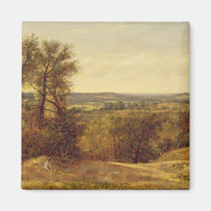 John Constable   Dedham Vale, c.1802 (oil on canva Magnet