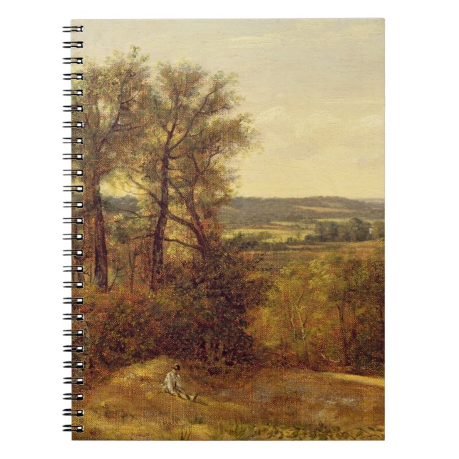 John Constable | Dedham Vale, c.1802 (oil on canva Notebook (Front)