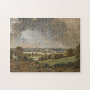 John Constable Dedham Vale Painting Jigsaw Puzzle
