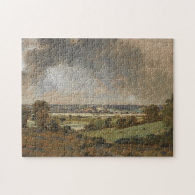 John Constable Dedham Vale Painting Jigsaw Puzzle (Horizontal)