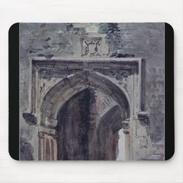 John Constable | East Bergholt Church Mouse Mat (Front)