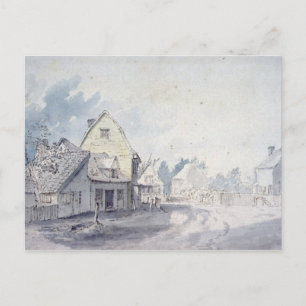 John Constable East Bergholt Street, East Bergho Postcard