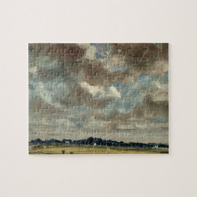 John Constable | Extensive Landscape with Grey Clo Jigsaw Puzzle (Horizontal)