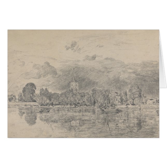 John Constable - Fulham Church (Front Horizontal)