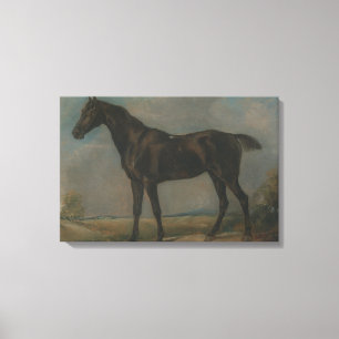 John Constable - Golding Constable's Black Riding Canvas Print