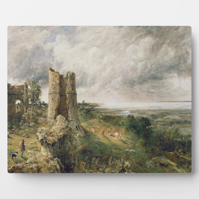 John Constable | Hadleigh Castle, 1829 (oil on can Plaque (Front)
